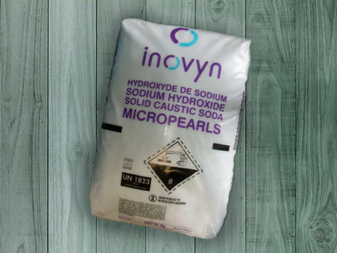 Micropérolas de soda cáustica (origem Inovyn)